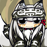★白黒狐コクテン-200