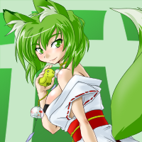 ★緑狐フーコ-200
